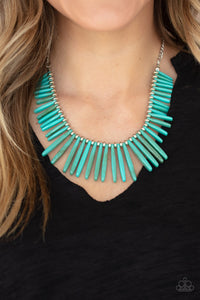 Out of My Element - Blue Necklace 1196n