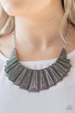 Load image into Gallery viewer, Metro Mane - Silver Necklace 1250N