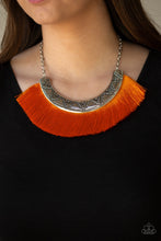 Load image into Gallery viewer, Might and MAINE - Orange Necklace 40n