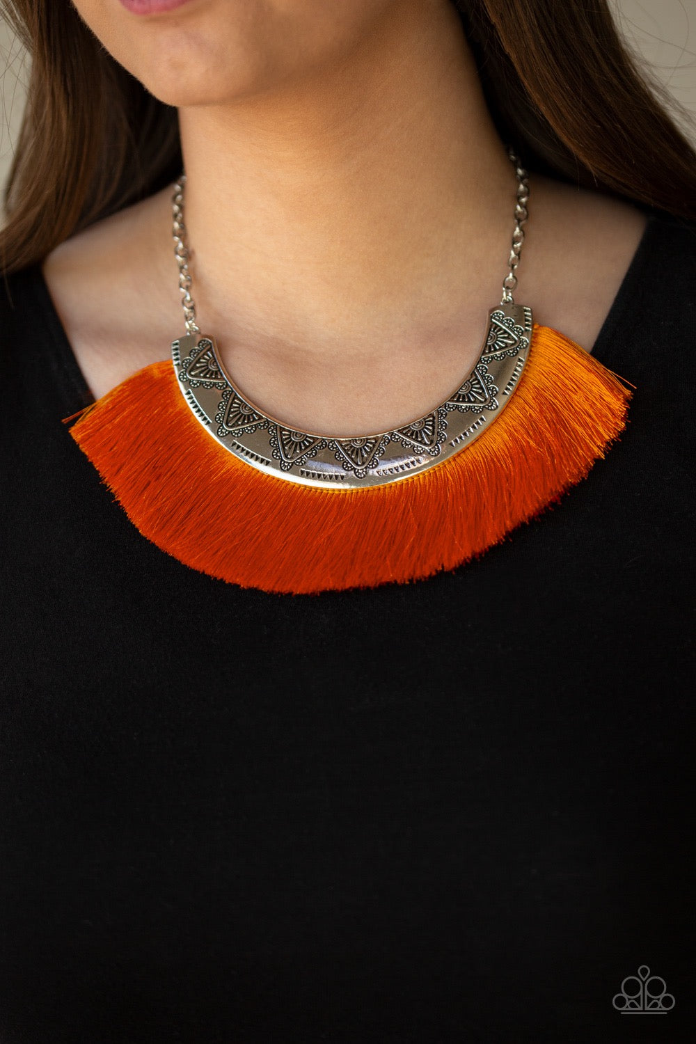 Might and MAINE - Orange Necklace 40n