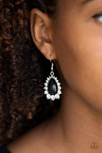 Load image into Gallery viewer, Regal Renewal - Black Earring 2650E