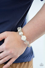 Load image into Gallery viewer, Here I AM - White Bracelet 1541B