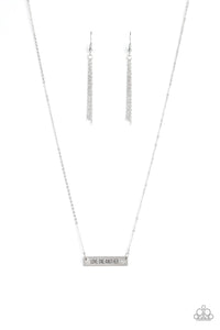 Love One Another - Silver Necklace