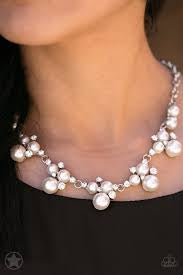 Toast Perfection -  White Blockbuster Necklace 1242N