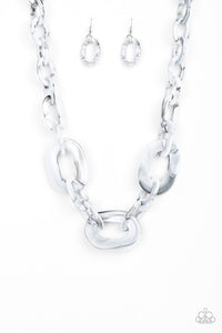 All In - VINCIBLE - Silver Necklace 20n