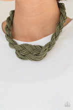 Load image into Gallery viewer, A Standing Ovation - Green Necklace 1189N