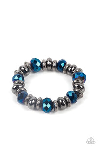 Power Pose - Blue Bracelet 1810b