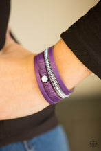 Load image into Gallery viewer, Catwalk Craze - Purple   Urban Bracelet 1693b