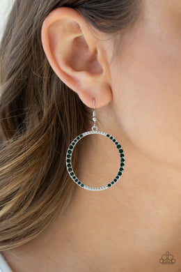 Risky Ritz - Green Earring