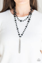 Load image into Gallery viewer, Social Hour - Black Necklace 1116N