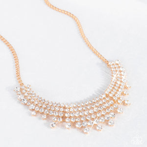 Shimmering Song - Gold Necklace
