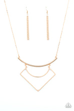 Load image into Gallery viewer, Egyptian Edge - Gold Necklace 1317N