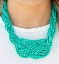 Load image into Gallery viewer, Standing Ovation - Blue Necklace 1189n