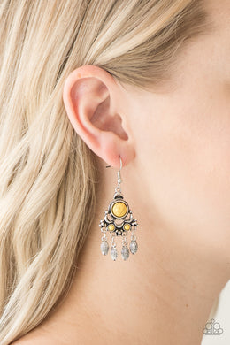 No Place Like HOMESTEAD - Yellow Earring 2637E