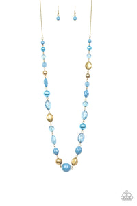 Secret Treasure-  Blue  Necklace