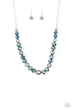 Load image into Gallery viewer, Jewel Jam - blue Necklace 1284N