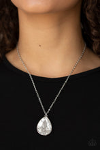 Load image into Gallery viewer, So Obvious - White Necklace 76n