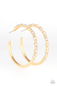 A Sweeping Success - Gold Earring 23E