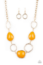 Load image into Gallery viewer, Haute Heirloom - Orange Necklace 44n