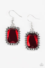 Load image into Gallery viewer, Downtown Dapper - Red Earring 2555E