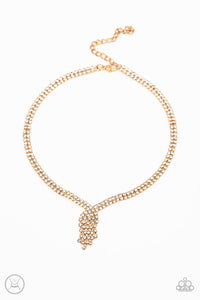 Ante Up - Gold Necklace 1128N