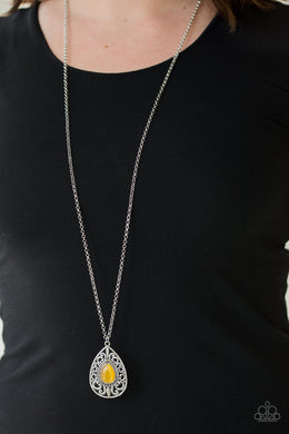 Modern  Majesty - Yellow Necklace 1112N