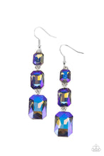 Load image into Gallery viewer, Cosmic Red Carpet - Blue Earring 2893e
