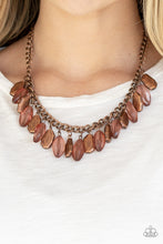 Load image into Gallery viewer, Fringe Fabulous - Copper Necklace