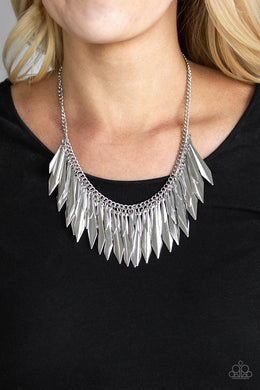 The Thrill - Seeker - Silver Necklace 10n