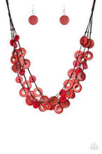 Load image into Gallery viewer, Wonderfully Walla Walla - Red Necklace 1381n