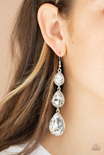 Load image into Gallery viewer, Metro Momentum - White Earring 2525e