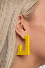 Load image into Gallery viewer, The Girl Next Door - Yellow Earring 2821e