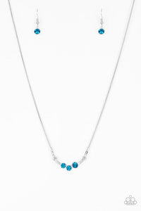 Sparkling Stargazer - Blue Necklace 1108N
