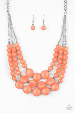 Load image into Gallery viewer, Flirtatiously Fruity - Orange Necklace 1017n