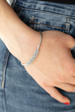 Load image into Gallery viewer, Timelessly Twinkling &amp; Twinkling Twist - White Necklace &amp; Bracelet Set 1313S