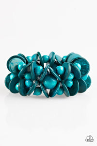 Tropical Temptress - Blue Bracelet