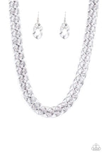 Load image into Gallery viewer, Put It. On Ice - Silver Necklace 11n