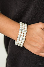 Load image into Gallery viewer, Put On Your GLAM Face - White Bracelet