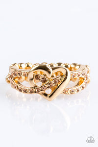 Heavenly Heart - Gold Ring