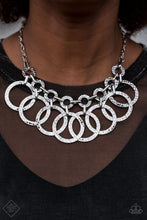 Load image into Gallery viewer, Jammin Jungle &amp; Empress Etiquette - Silver Necklace and Bracelet Set