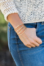 Load image into Gallery viewer, Get Used To GRIT - Gold Bracelet