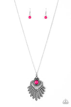 Load image into Gallery viewer, Inde - PENDANT Idol - Pink Necklace 2602N