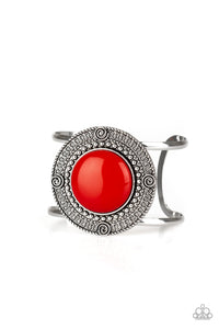 Lasting EMPRESS - ions  & Tribal Pop - Red Necklace & Bracelet Set