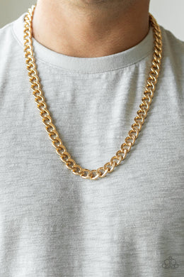Alpha -Gold Necklace