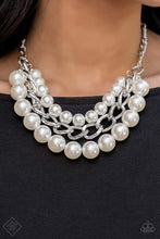 Load image into Gallery viewer, Empire State Empress - White Necklace 1176N