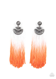 Dip It Up - Orange Earring 2757E