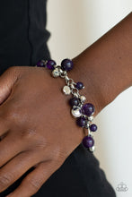 Load image into Gallery viewer, Glossy Glow - Purple Bracelet