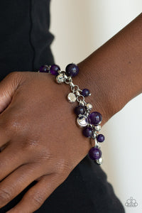 Glossy Glow - Purple Bracelet