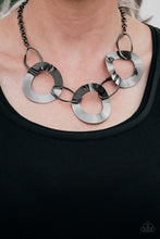 Load image into Gallery viewer, Modern Mechanics-  Black Necklace 1290N