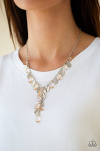 Sailboat Sunsets - Brown Necklace 1181N